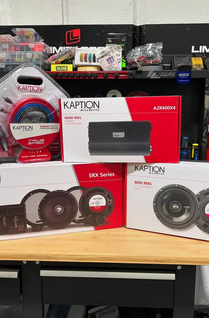 kaption audio upgrade components