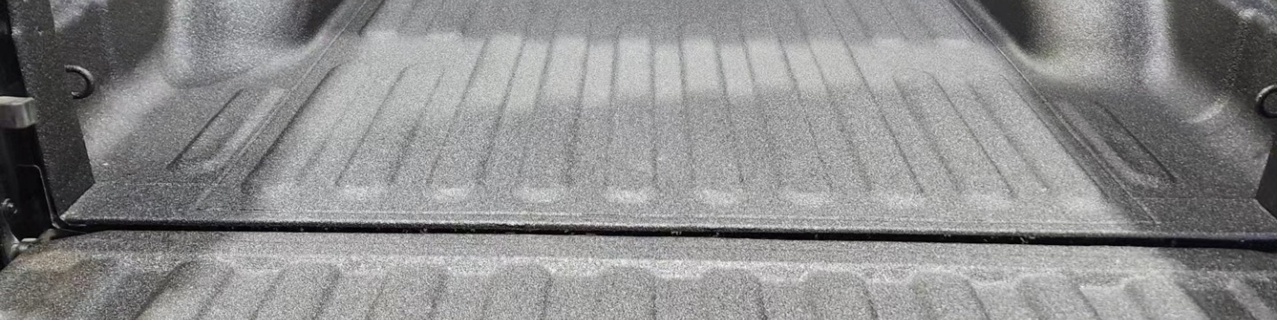 truck bed with fresh liner