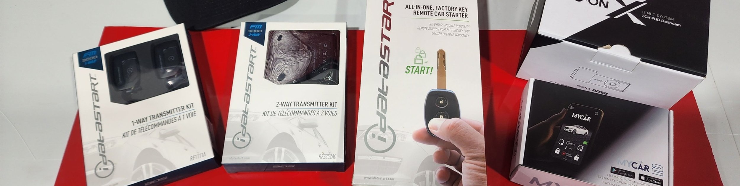 remote starter kit box