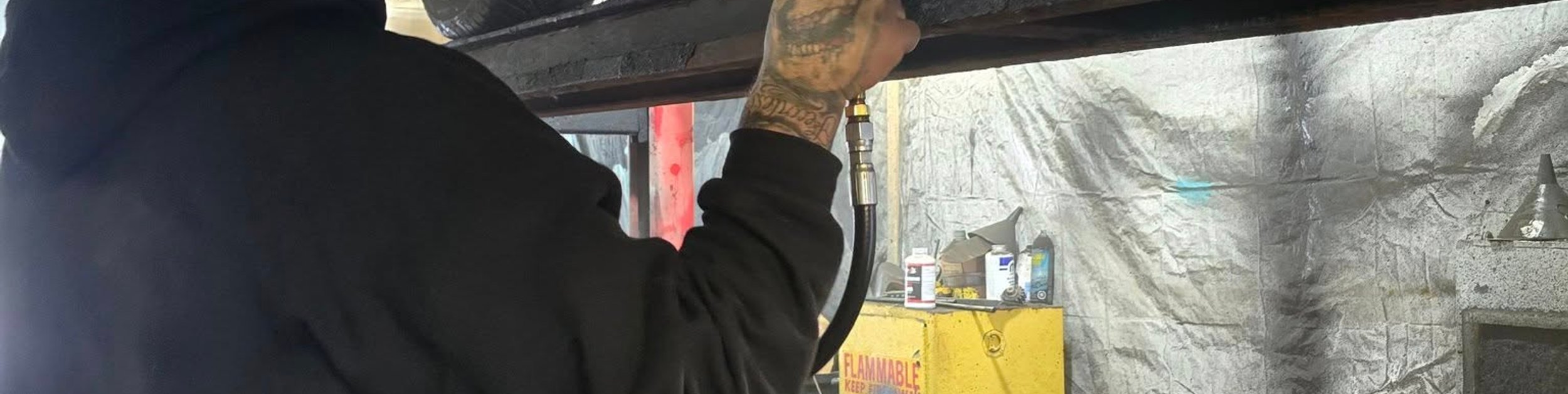 vehicle undercarriage rust proofing